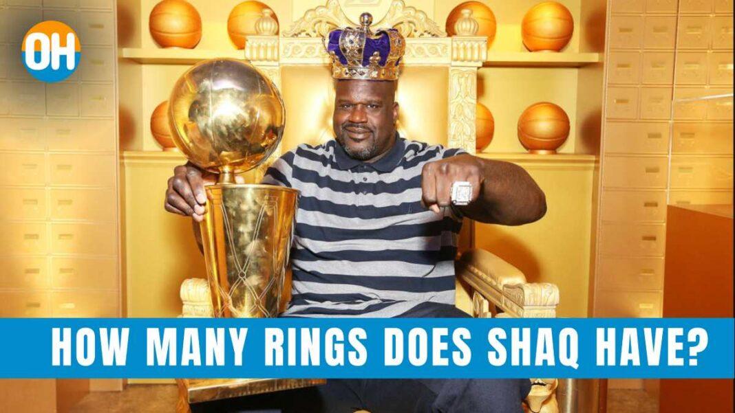 How many rings does Shaq have?