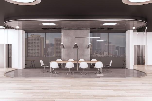 glass conference room design