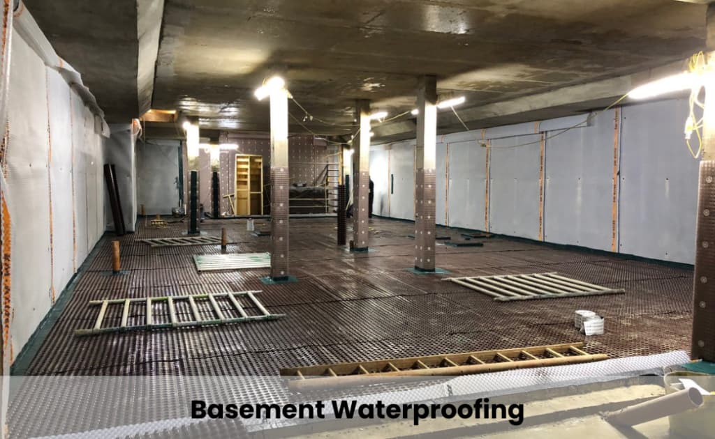 waterproofing basement near me